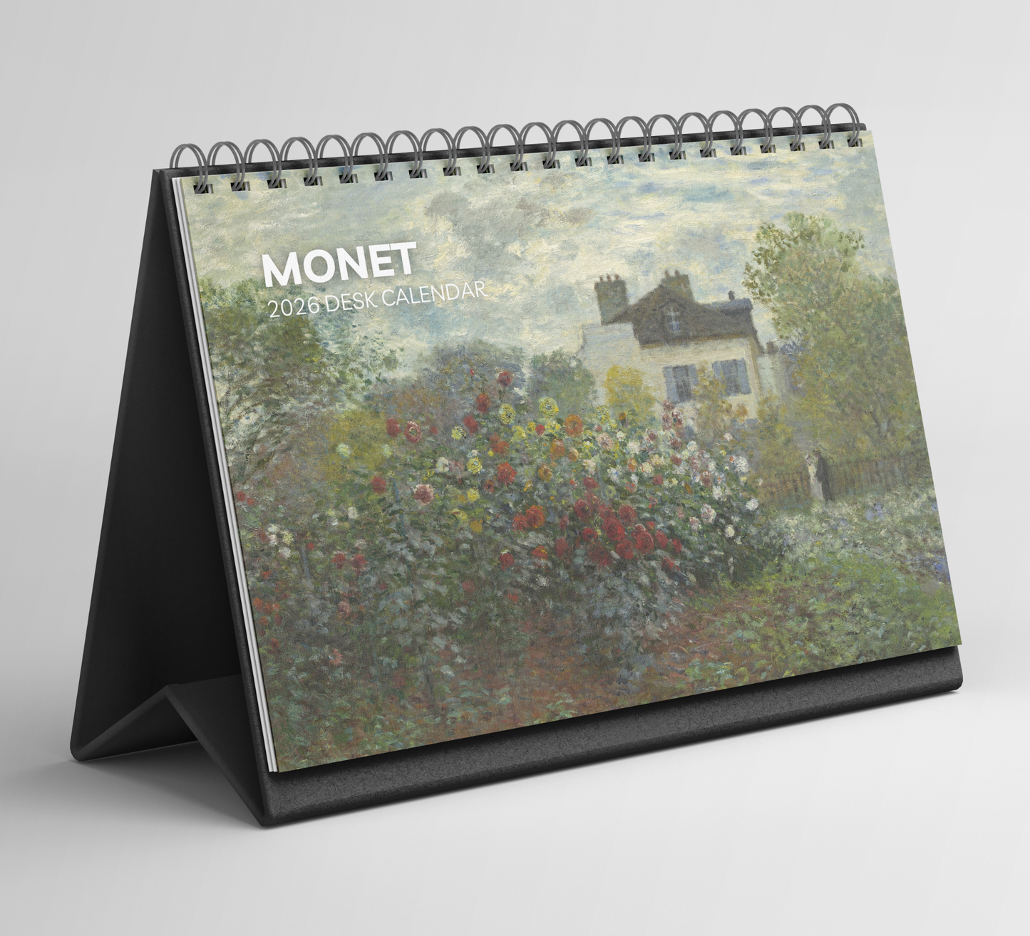 Monet Desk Calendar 2026-2027