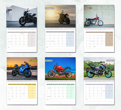 Motorbikes Calendar 2027