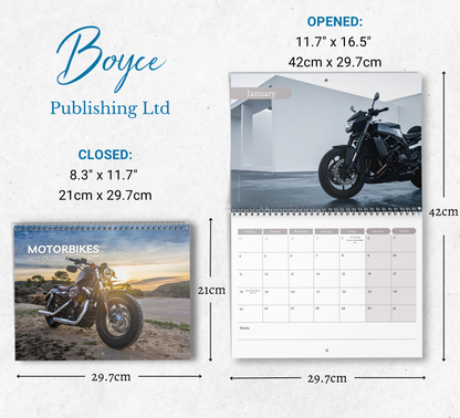 Motorbikes Calendar 2027