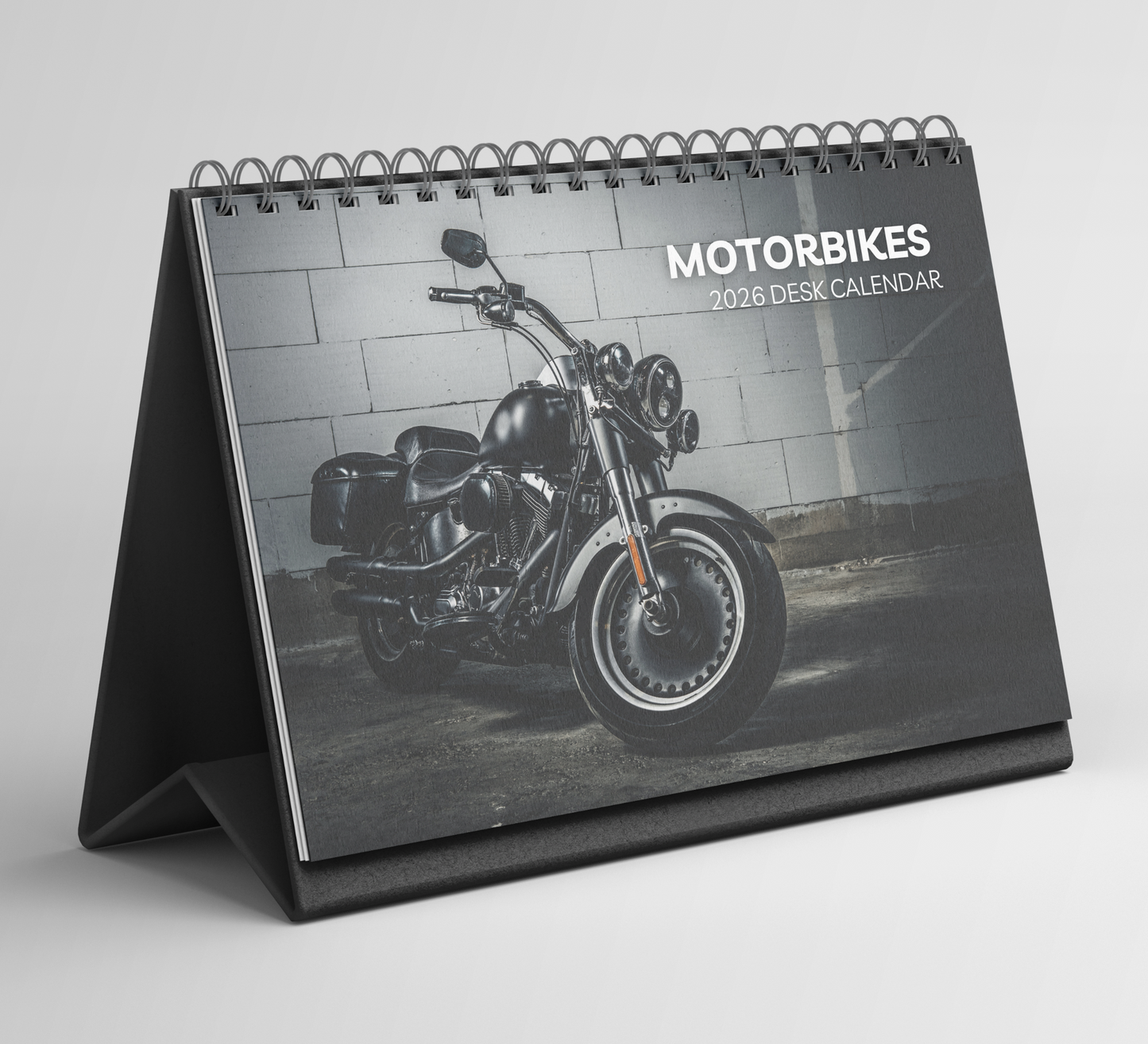 Motorbikes Desk Calendar 2026-2027