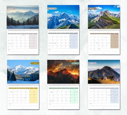 Mountain Calendar 2027
