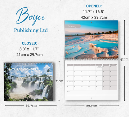 Natural Wonders Calendar 2027