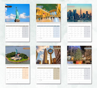 New York Calendar 2027