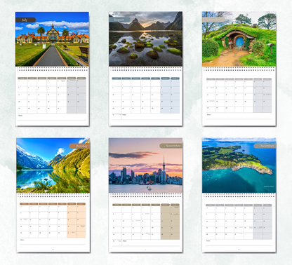 New Zealand Calendar 2027