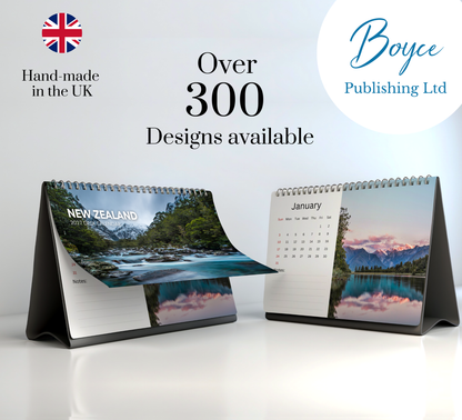 New Zealand Desk Calendar 2027-2028