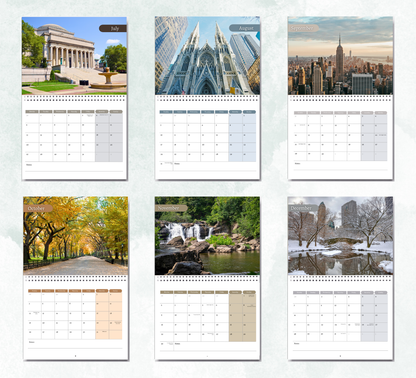 New York Calendar 2026