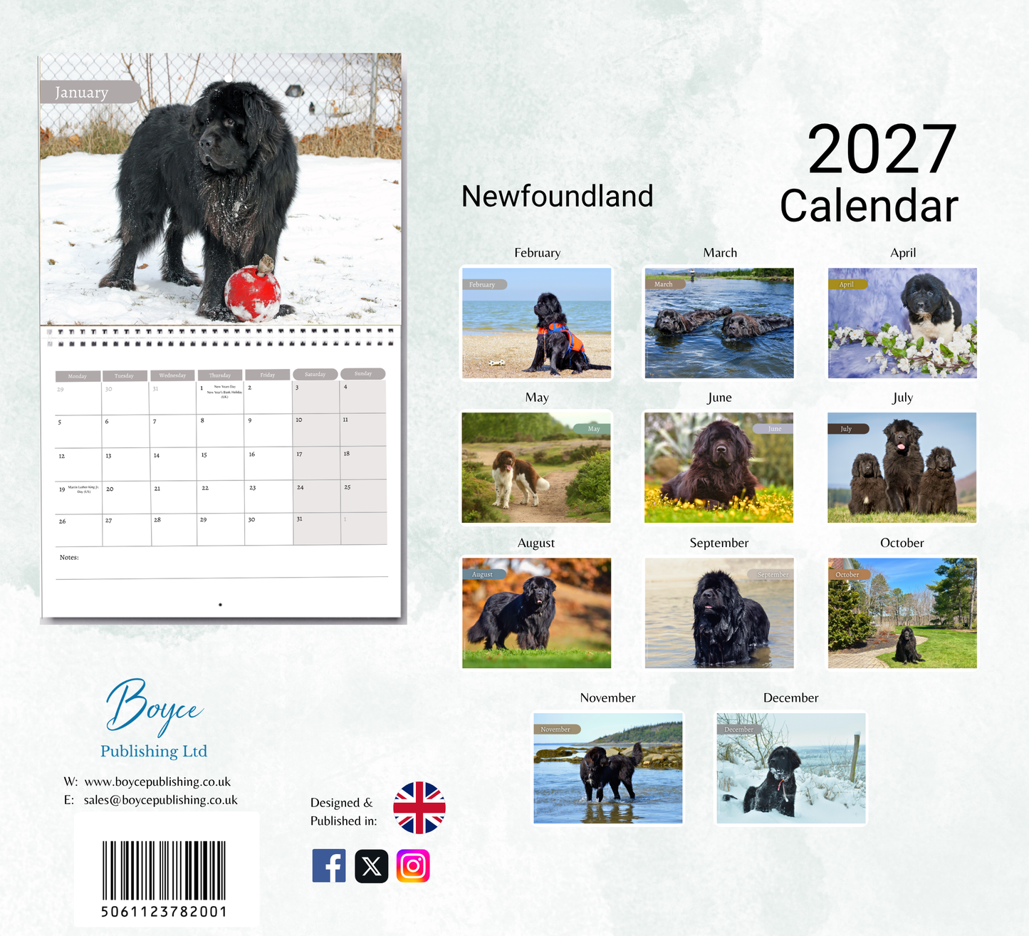 Newfoundland Calendar 2027