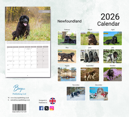 Newfoundland Calendar 2026