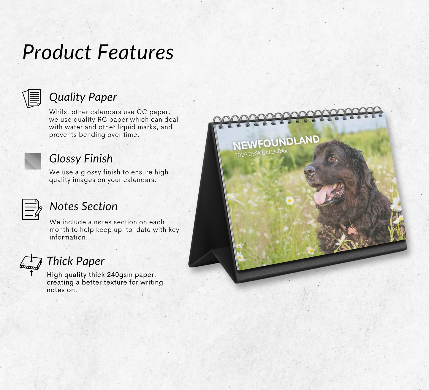 Newfoundland Desk Calendar 2026-2027