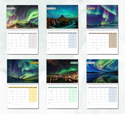 Northern Lights Calendar 2027