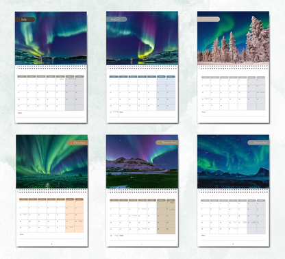 Northern Lights Calendar 2027