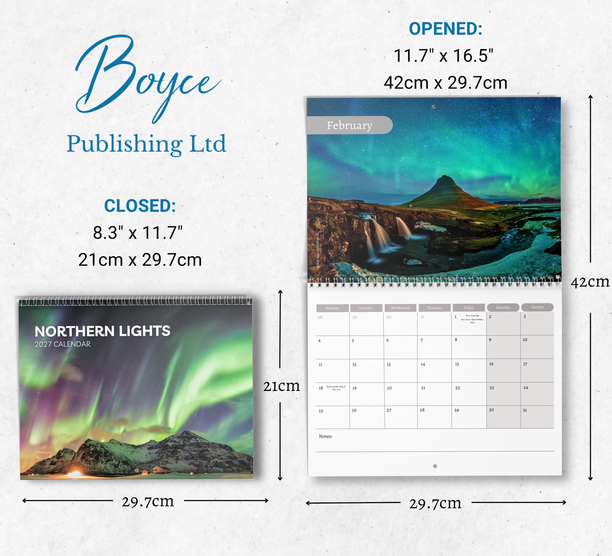 Northern Lights Calendar 2027