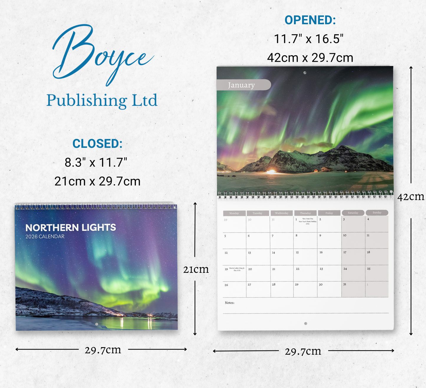 Northern Lights Calendar 2026