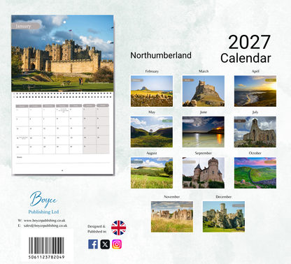 Northumberland Calendar 2027