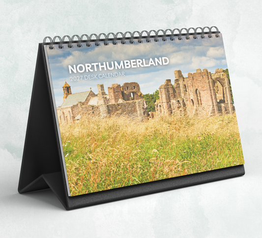Northumberland Desk Calendar 2027-2028