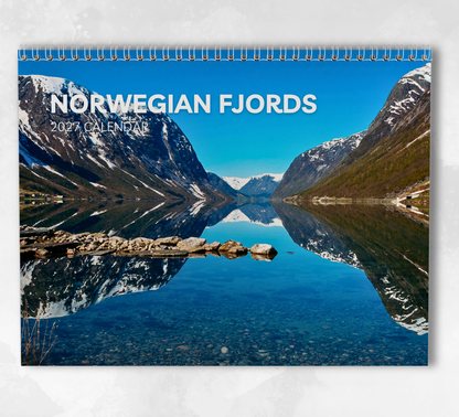 Norwegian Fjords Calendar 2027