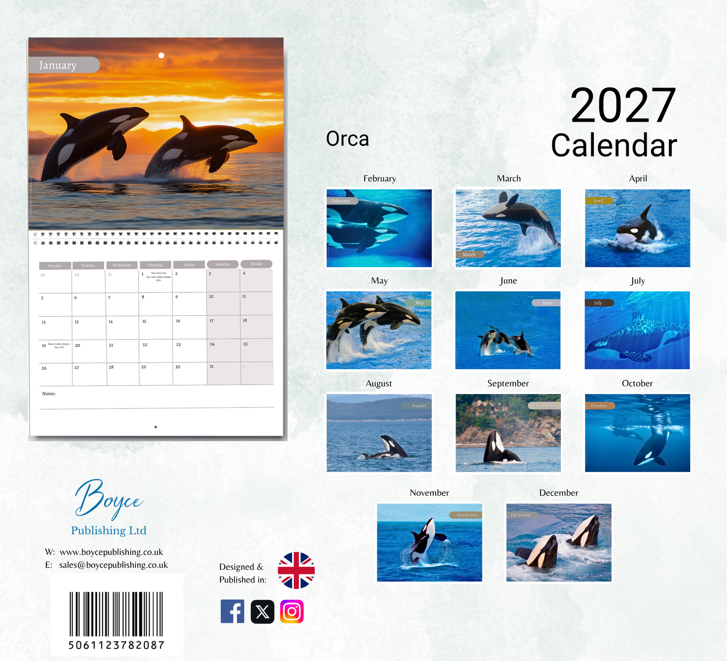 Orca Calendar 2027