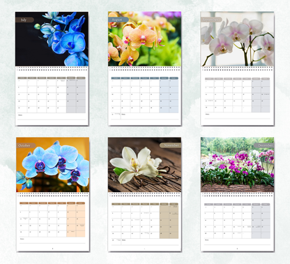 Orchids Calendar 2026