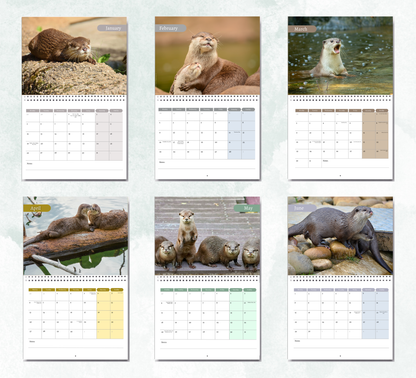 Otter Calendar 2027