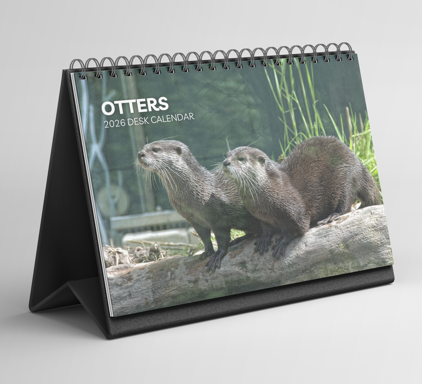 Otter Desk Calendar 2026-2027