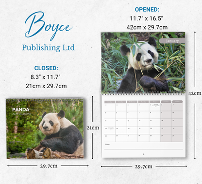 Panda Calendar 2027