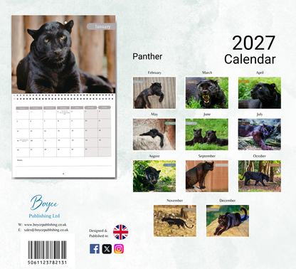 Panther Calendar 2027