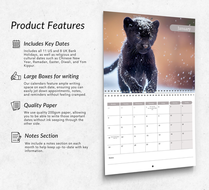 Panther Calendar 2026
