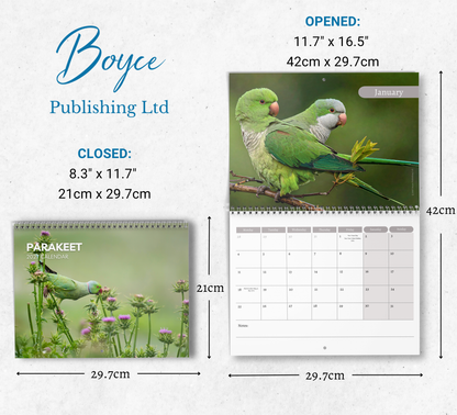 Parakeet Calendar 2027
