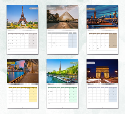Paris Calendar 2027