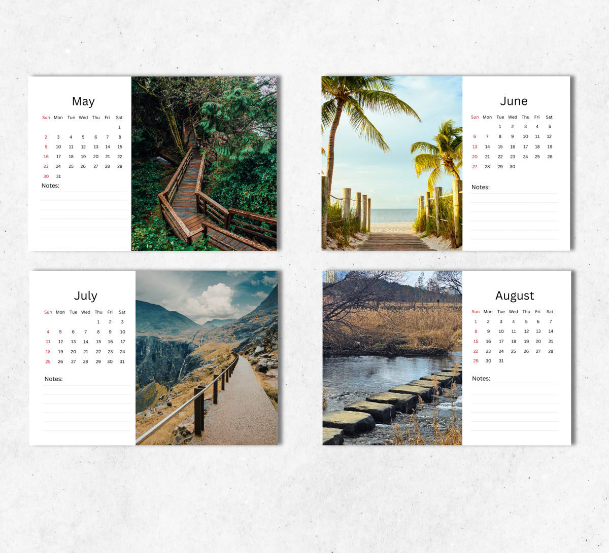 Pathways Desk Calendar 2027-2028