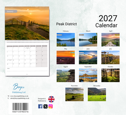 Peak District Calendar 2027