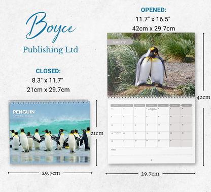 Penguin Calendar 2026