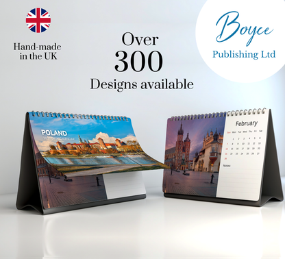 Poland Desk Calendar 2027-2028