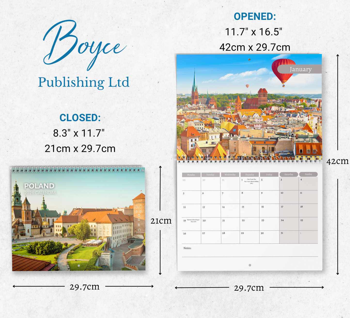 Poland Calendar 2026