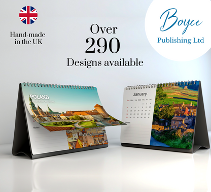 Poland Desk Calendar 2026-2027