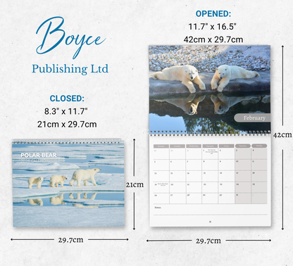 Polar Bear Calendar 2026