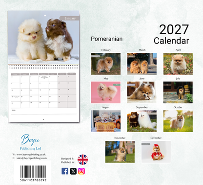 Pomeranian Calendar 2027