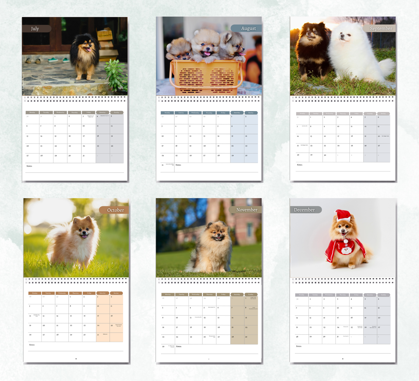 Pomeranian Calendar 2027