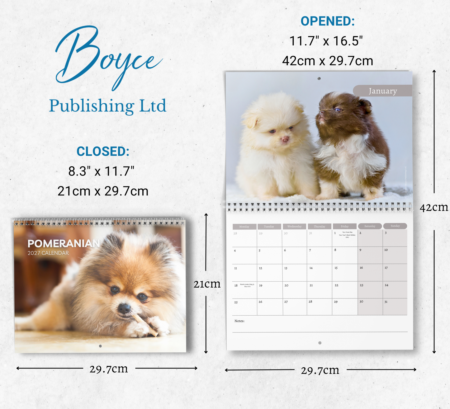 Pomeranian Calendar 2027