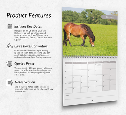 Pony Calendar 2027