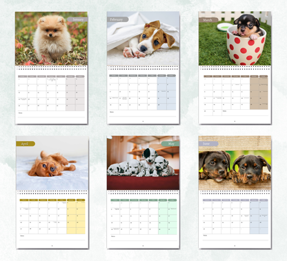 Puppy Calendar 2027