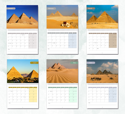Pyramids Calendar 2027