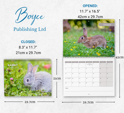 Rabbit Calendar 2026