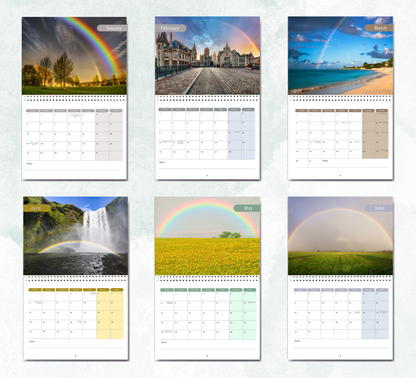 Rainbows Calendar 2027
