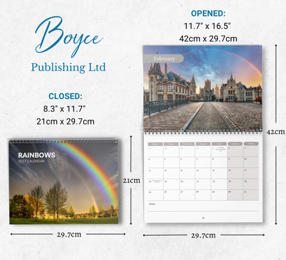 Rainbows Calendar 2027