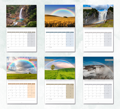 Rainbows Calendar 2026