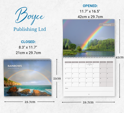 Rainbows Calendar 2026
