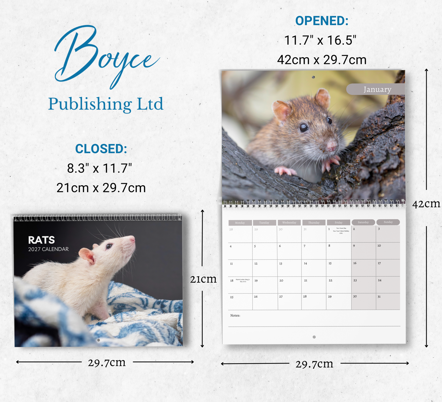 Rat Calendar 2027