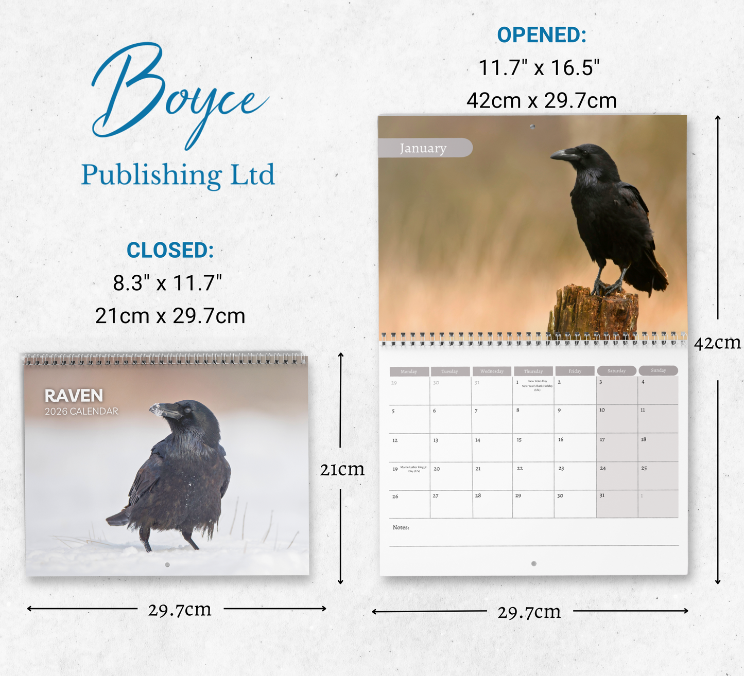 Raven Calendar 2026