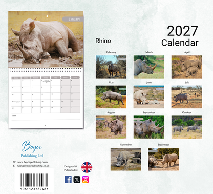 Rhino Calendar 2027